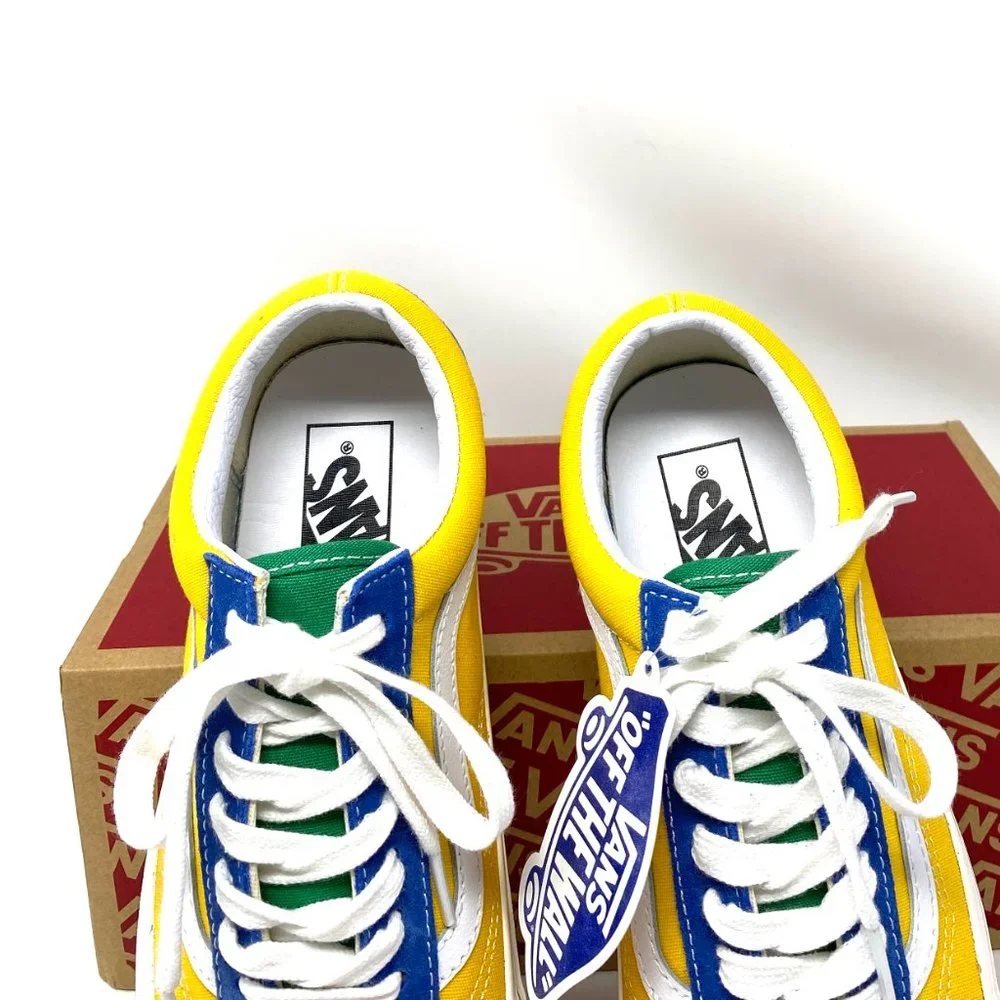 VANS Women Size 7 Old Skool 36 DX Anaheim Canvas Multi Low Size 7 VN0A54F34SB - Picture 4 of 11